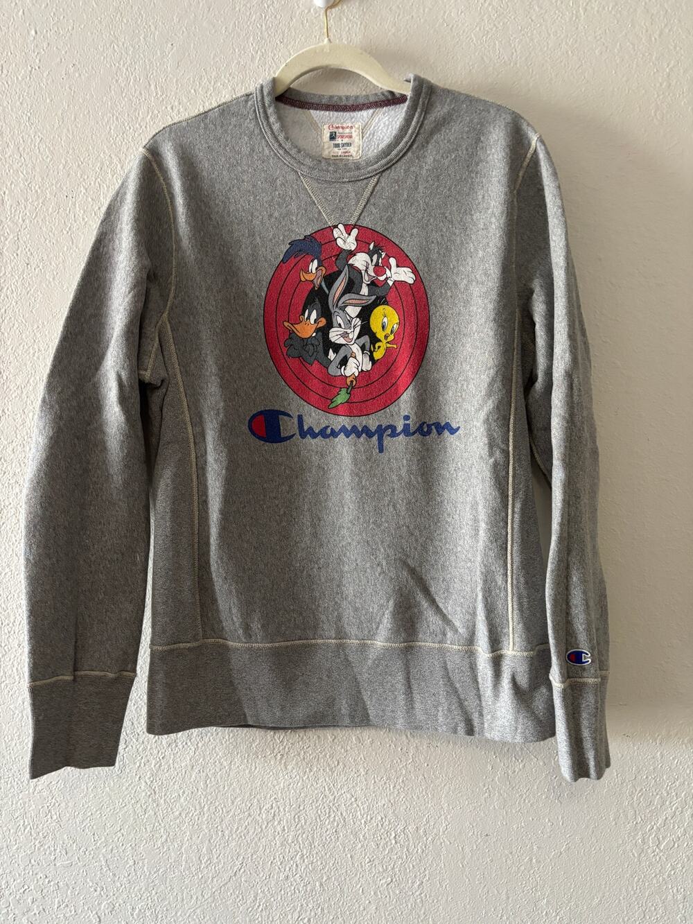 Todd Snyder X Champion All Tunes Reverse Weave Crew Sweatshirt Mens Size Large